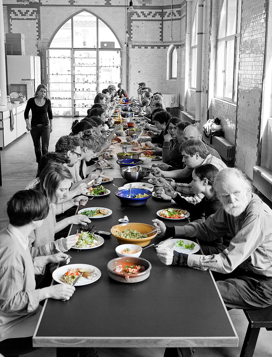 An image from Studio Olafur Eliasson: In the kitchen