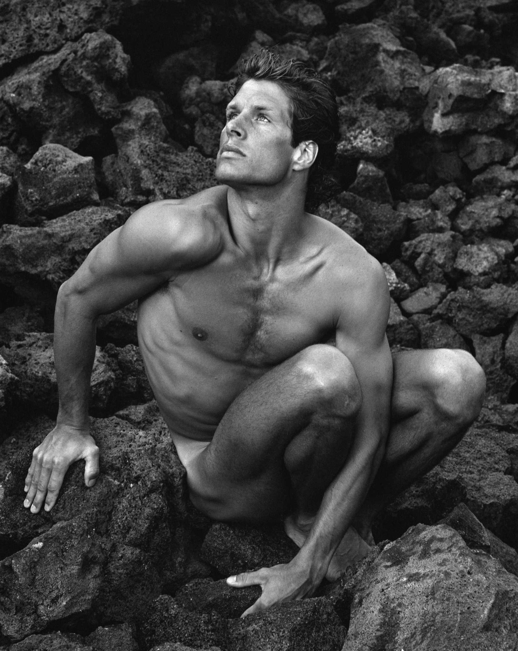 Jeff Aquilon, c. 1980. Photograph by Bruce Weber