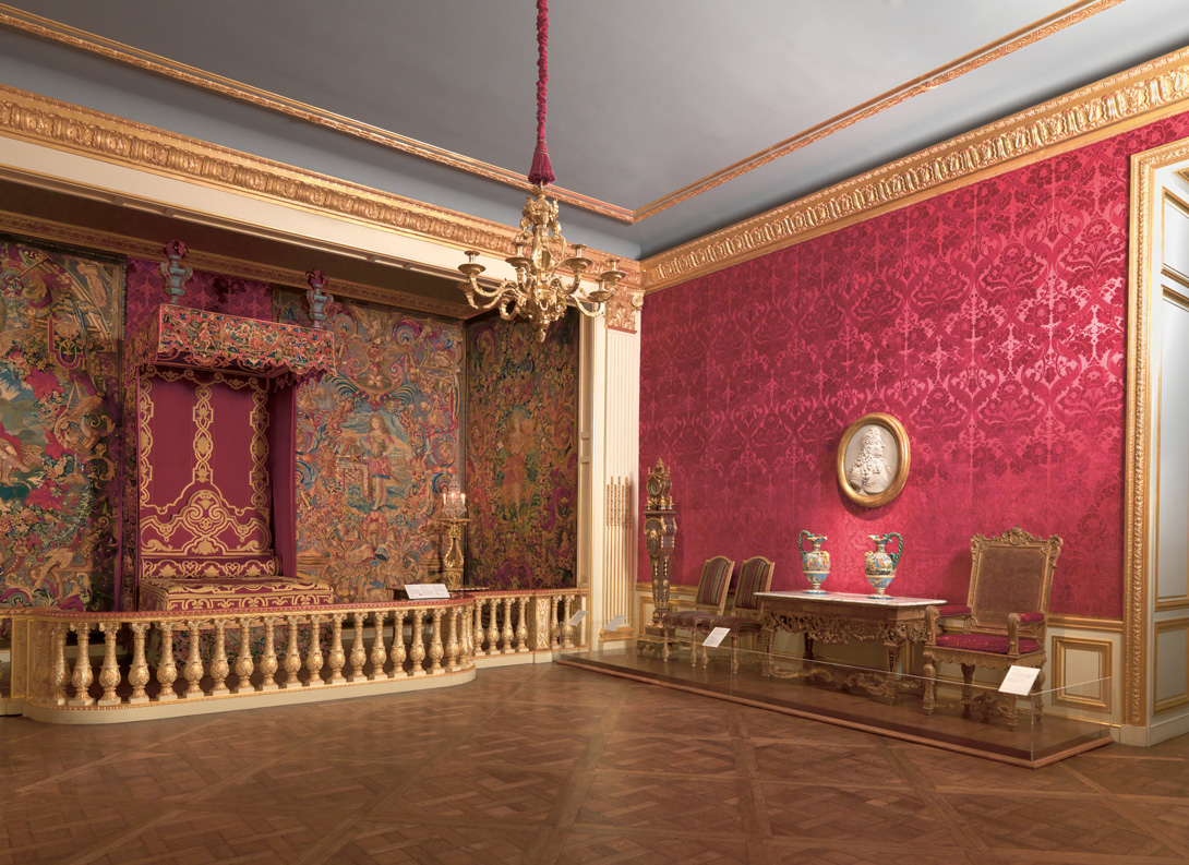 Bed Valances and Side Curtains, ca. 1700, French.  © Catherine Opie, Courtesy Regen Projects, Los Angeles and Lehmann Maupin, New York & Hong Kong