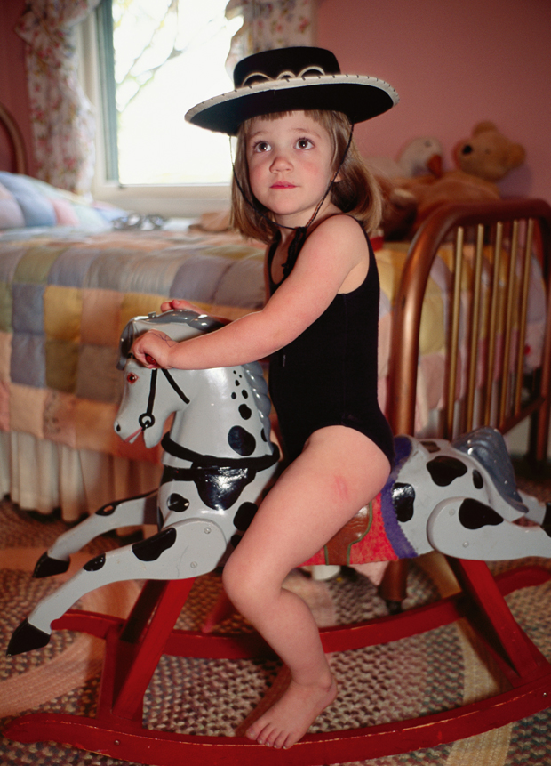 The cow girl, Providence, RI, 1991, by Nan Goldin, from Eden and After