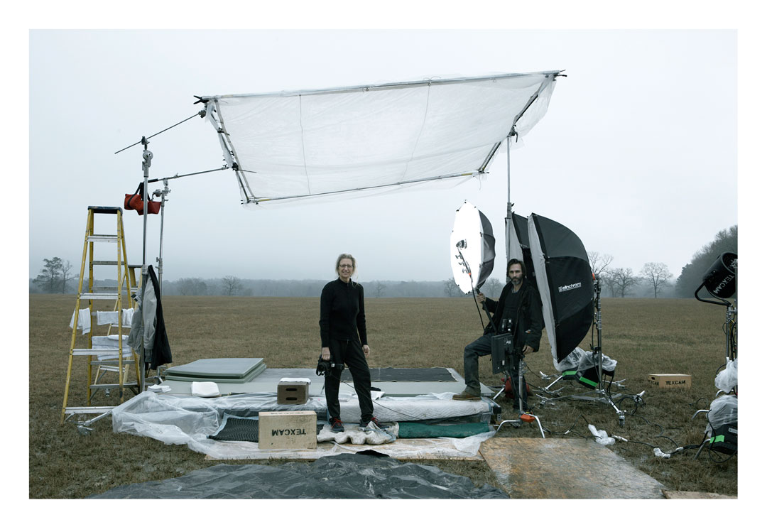 Annie with Nick Rogers, Lazy D Ranch, Houston, Texas, 2008. Picture credit: © Annie Leibovitz. From ‘Annie Leibovitz At Work’