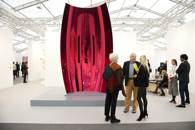 The Frieze Art Fair, 2016. Photograph by Linda Nylind. Courtesy of Linda Nylind/Frieze.