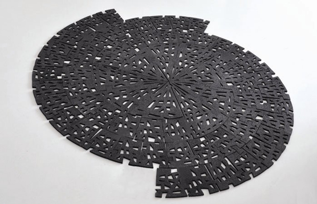 Coil Rubber Rug, 2011 - Maja Mesic