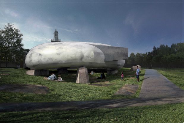 Smiljan Radic's plans for the 2014 Serpentine Pavilion