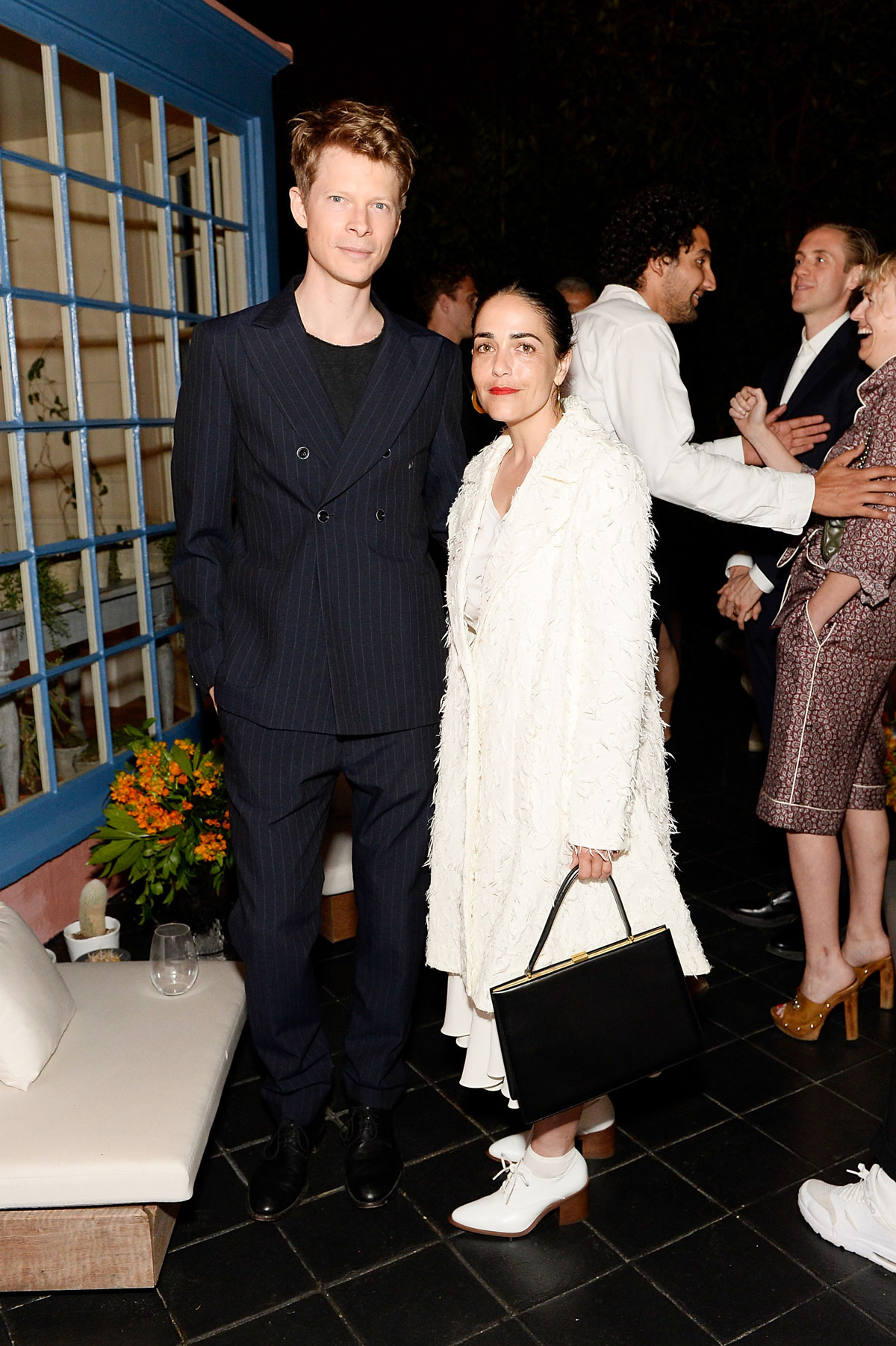 Justin Kern and Stephanie Danan celebrate the launch of London Uprising Fifty Fashion Designers One City on April 18, 2017 in Los Angeles, California. (Photo by Stefanie Keenan/Getty Images for Tania Fares)