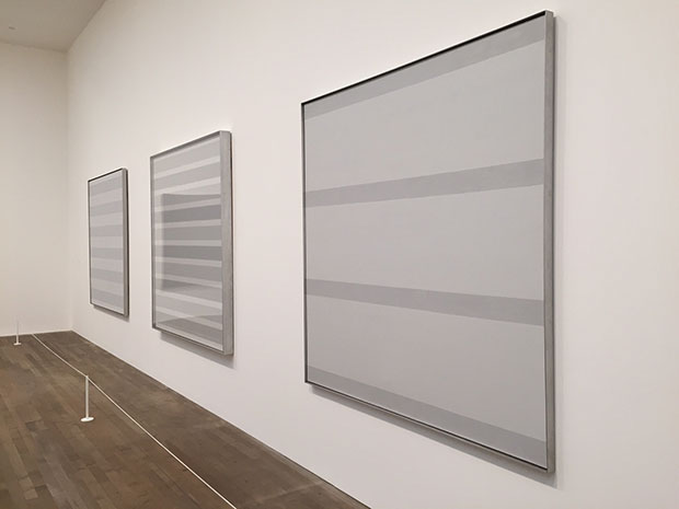 Agnes Martin at Tate Modern installation shot