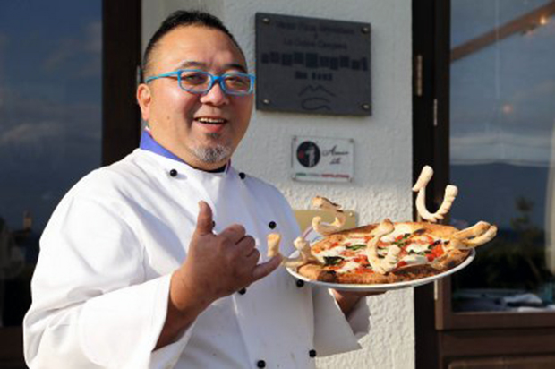 Japanese pizza pioneer, Akio Nishikawa