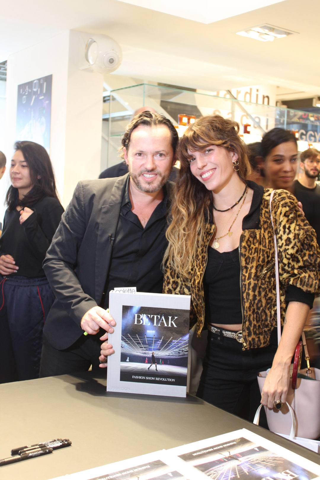 Alexandre de Betak and Lou Doillon- photo by Hélène Gallois Montbrun