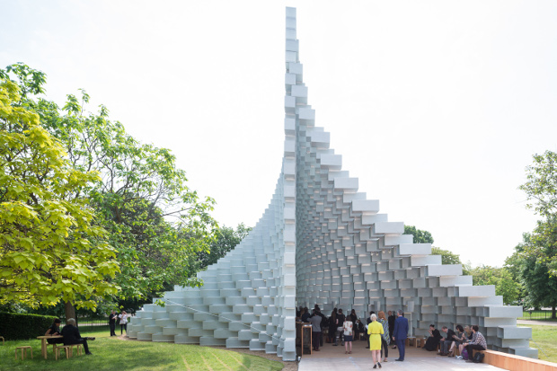 Serpentine Pavilion 2016 designed by Bjarke Ingels Group (BIG); (10 June – 9 October); Photo © Iwan Baan