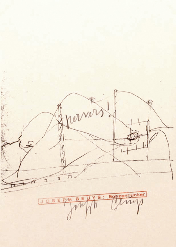 Bonzenbunker (Bigwigs’ Bunker) (1982) by Joseph Beuys