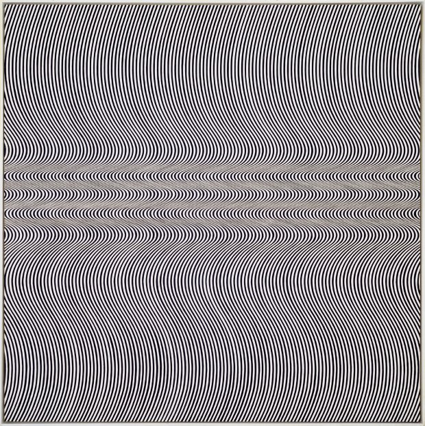 Current (1964) - Bridget Riley