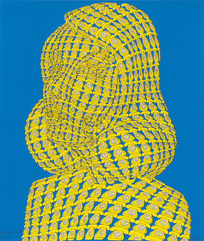 Christel von der Post (1970) by Thomas Bayrle