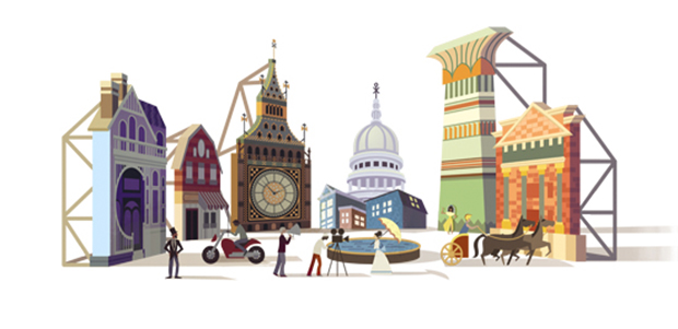 Google's Cinecittà doodle