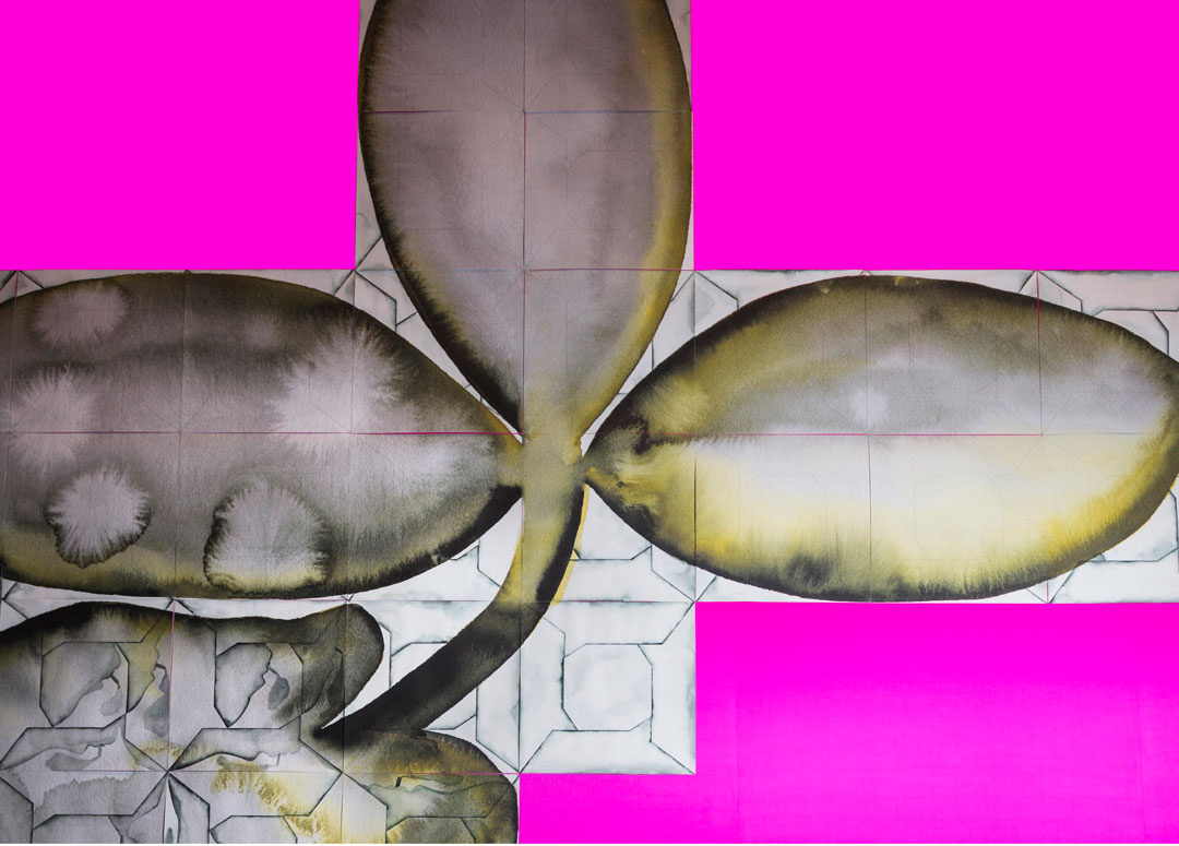 Untitled (Elysian Fields Leaves), 2013, Francesco Clemente; © Francesco Clemente/ Photo: © Manolo Yllera