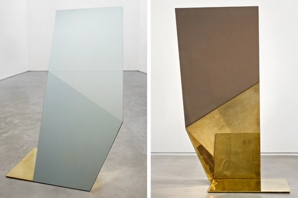 David Adjaye's mirrors at Salon 94