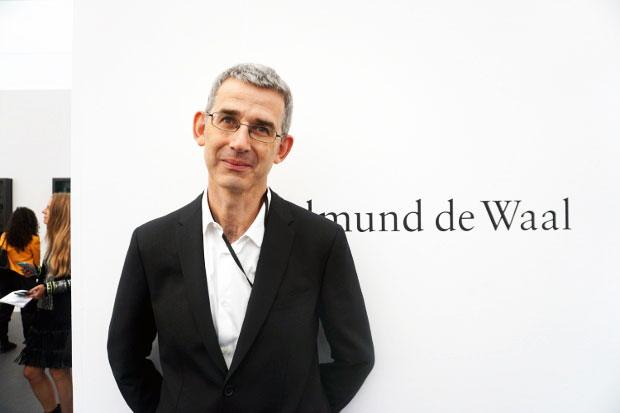 Edmund de Waal at the Frieze art fair, London, 2016