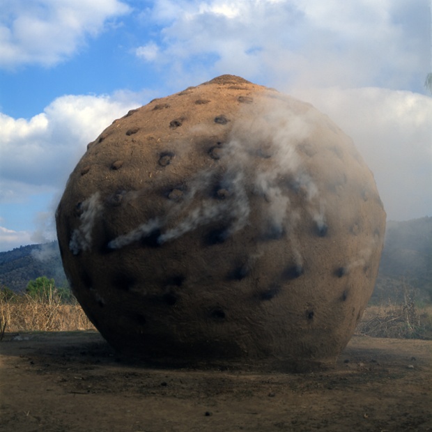 Extension to the charcoal-burner's hut, 1998, Santa Rosa, Chile, by Smiljan Radic