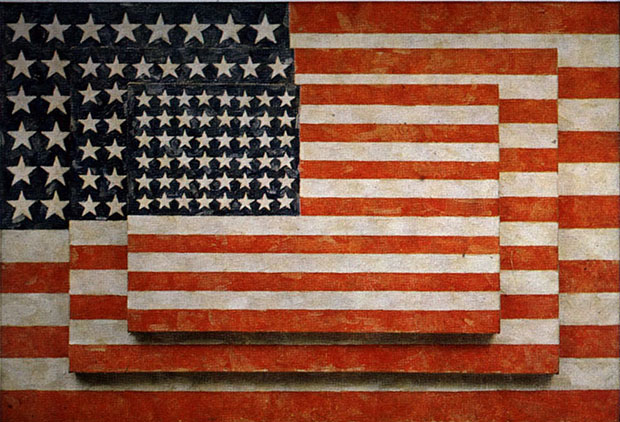 Three Flags (1958) by Jasper Johns