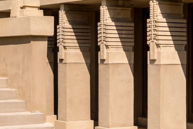 Frank Lloyd Wright's Hollyhock House. Photo by Joshua White