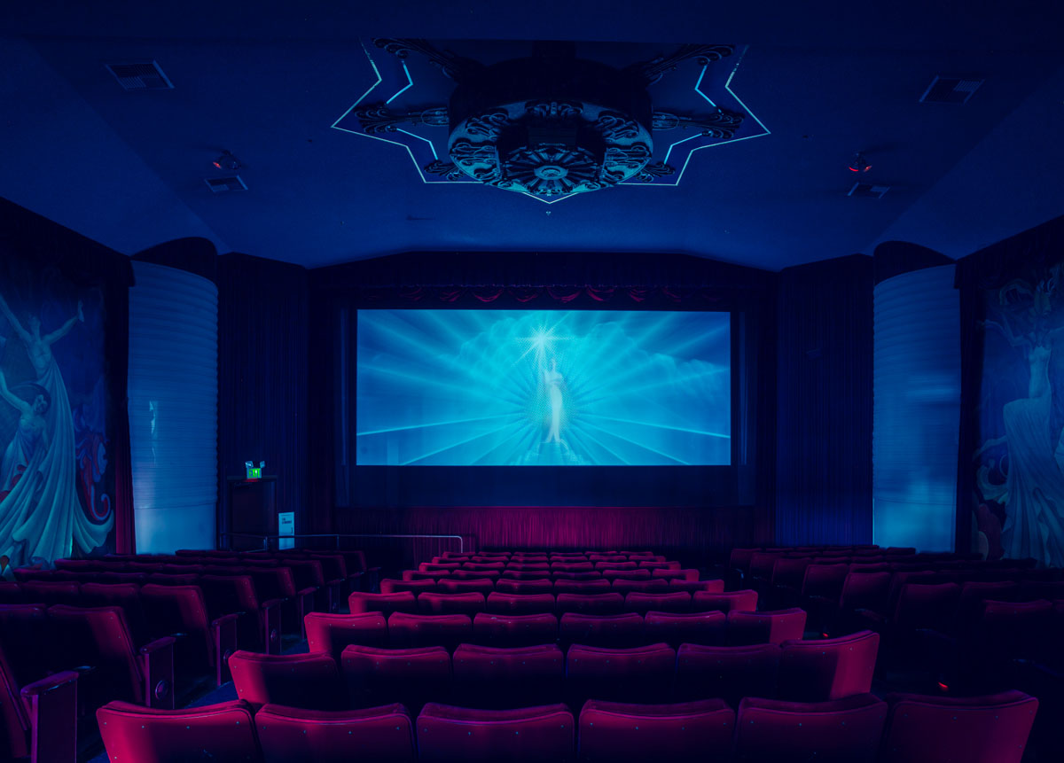 Orinda Theatre II, California, 2014 © Franck Bohbot 