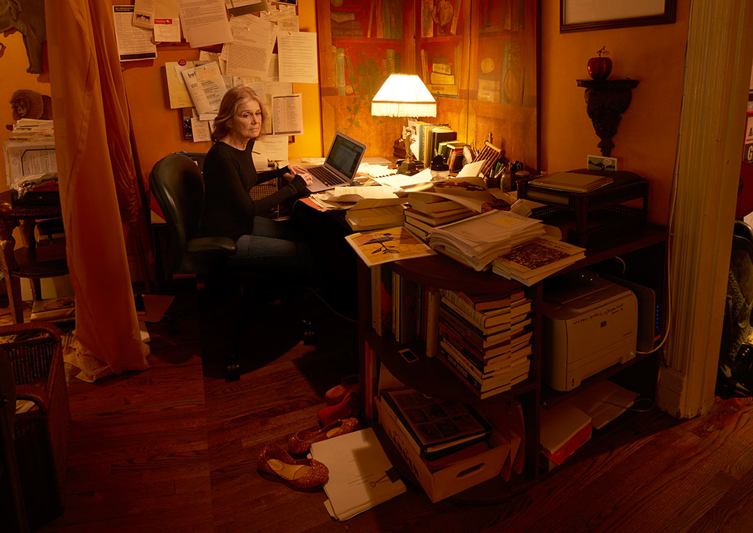 Gloria Steinem, New York City, 2015. Photograph by Annie Leibovitz. Picture credit: © Annie Leibovitz