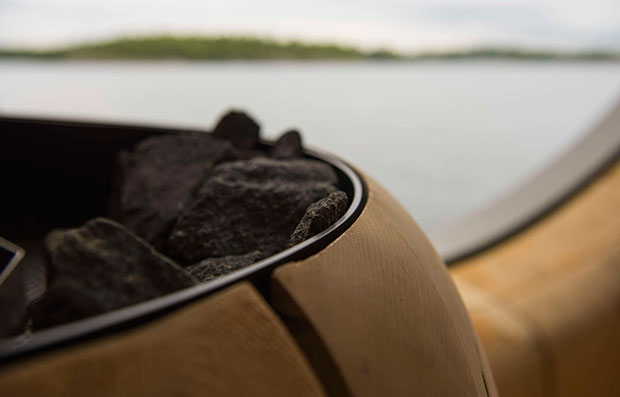 The Grotto Sauna, Georigan Bay, Ontario, Canada by Partisan Projects. From our new Architizer A+ Awards 2015 book