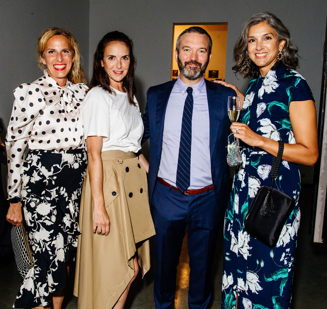 Karen Mulligan, Jill Demling, Mike Hogan and Radhika Jones at Studio 525 in Chelsea