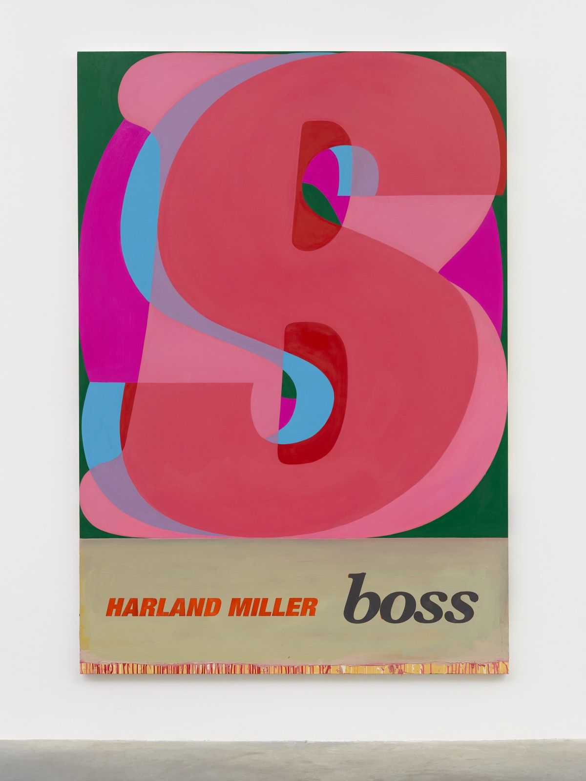 Boss, 2019 © Harland Miller. Photo © White Cube (Theo Christelis) Courtesy White Cube