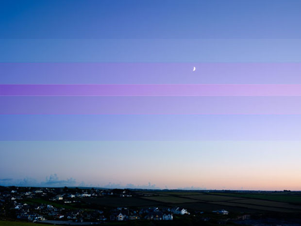 Padstow, UK, hometown of Bridget Riley, by John MacLean