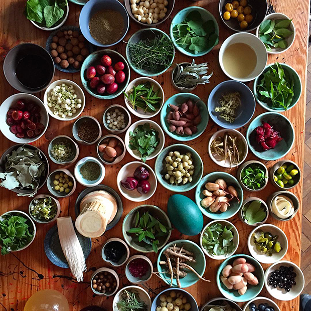 A selection of Australian ingredients. Image courtesy of René Redzepi's Instagram