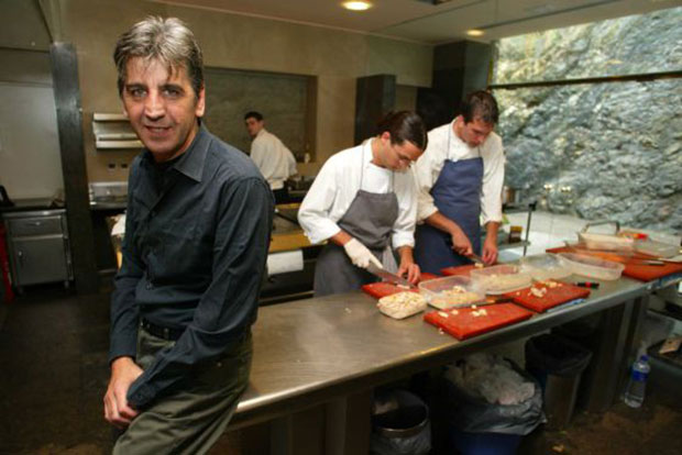 Juli Soler in the kitchen of elBulli photo by Pere Duran