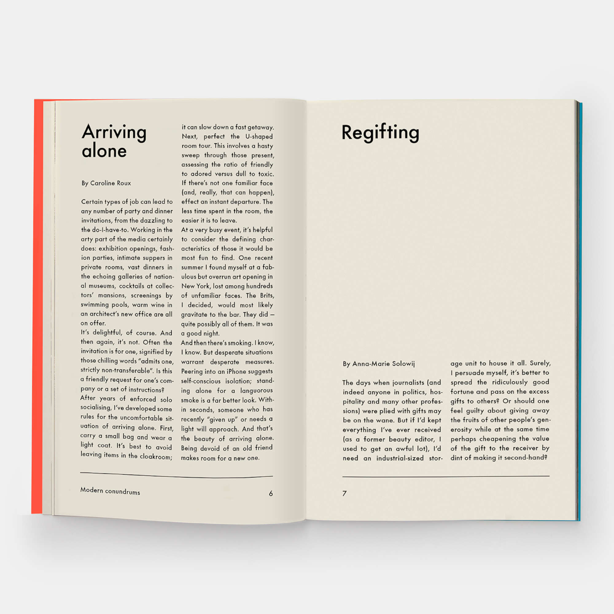 Pages from Modern Manners