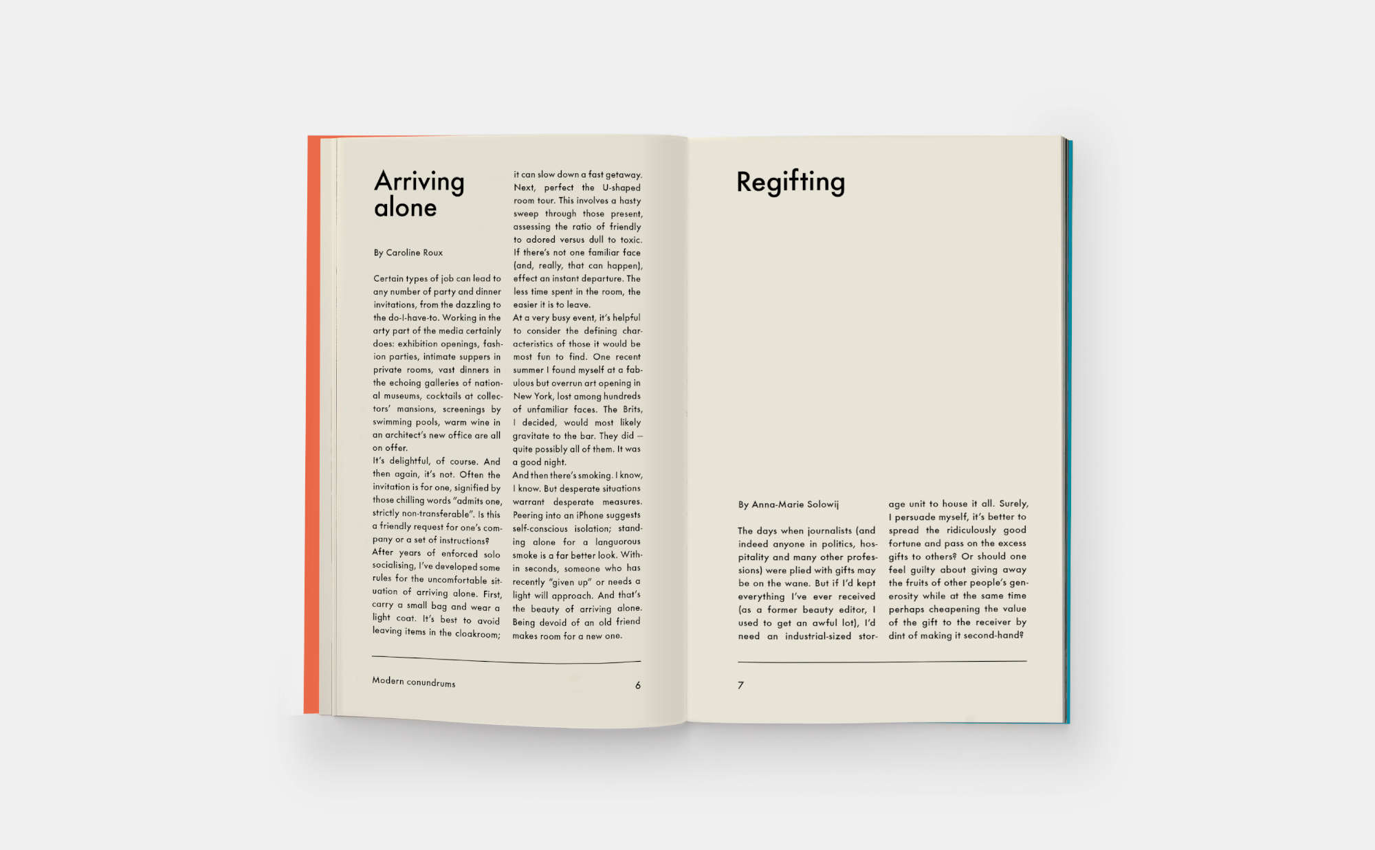 Pages from Modern Manners