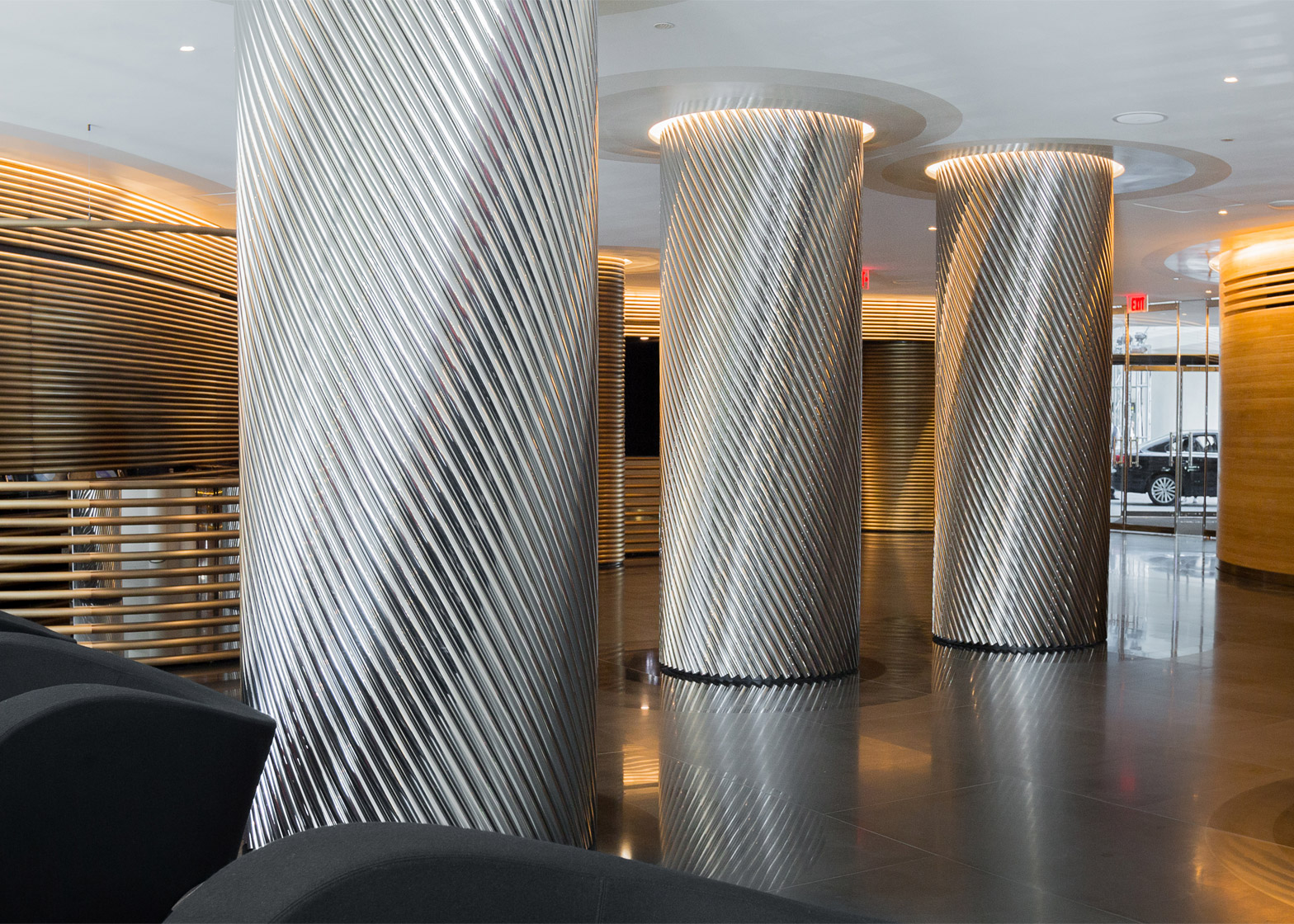 Watergate Hotel, Washington DC - Ron Arad (photo courtesy Ron Arad associates)