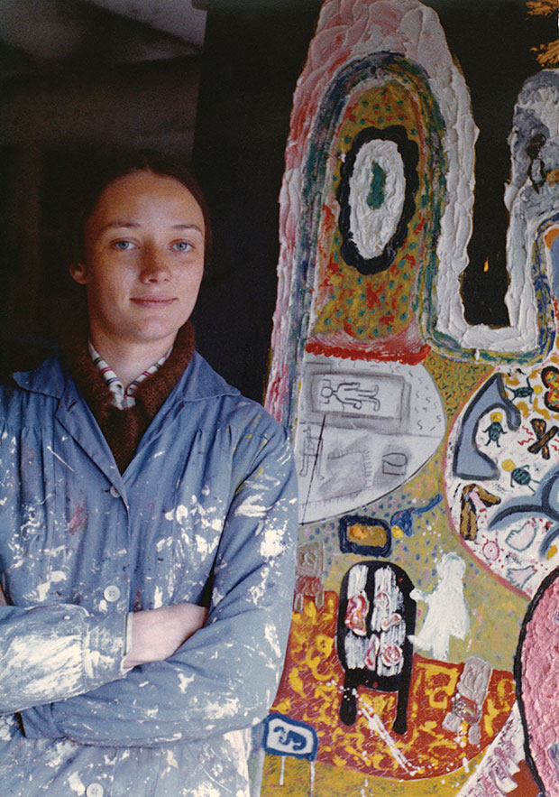 Niki de Saint Phalle in Deià, 1955 Color photograph Niki Charitable Art Foundation, Santee, CA, USA © 2014, Niki Charitable Art Foundation, VEGAP, Bilbao