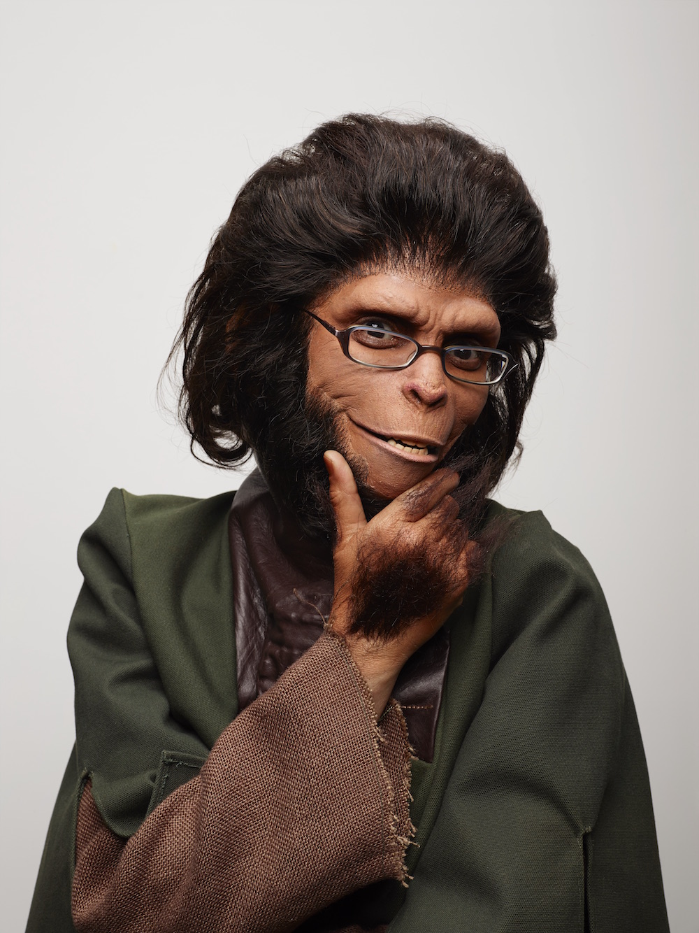 Coco Fusco as Dr. Zira. Photo by Gene Pittman, courtesy Walker Art Center, Minneapolis