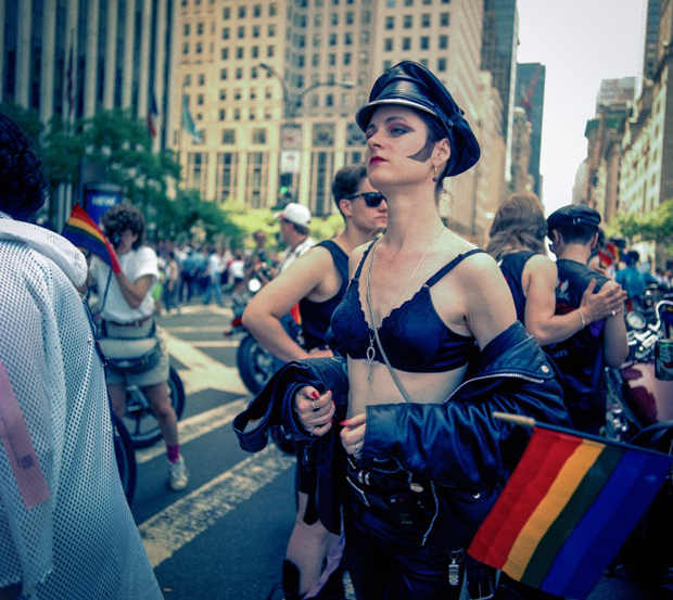 Gay Pride, New York, 1989 by Joyce Culver, from A Queer History of Fashion
