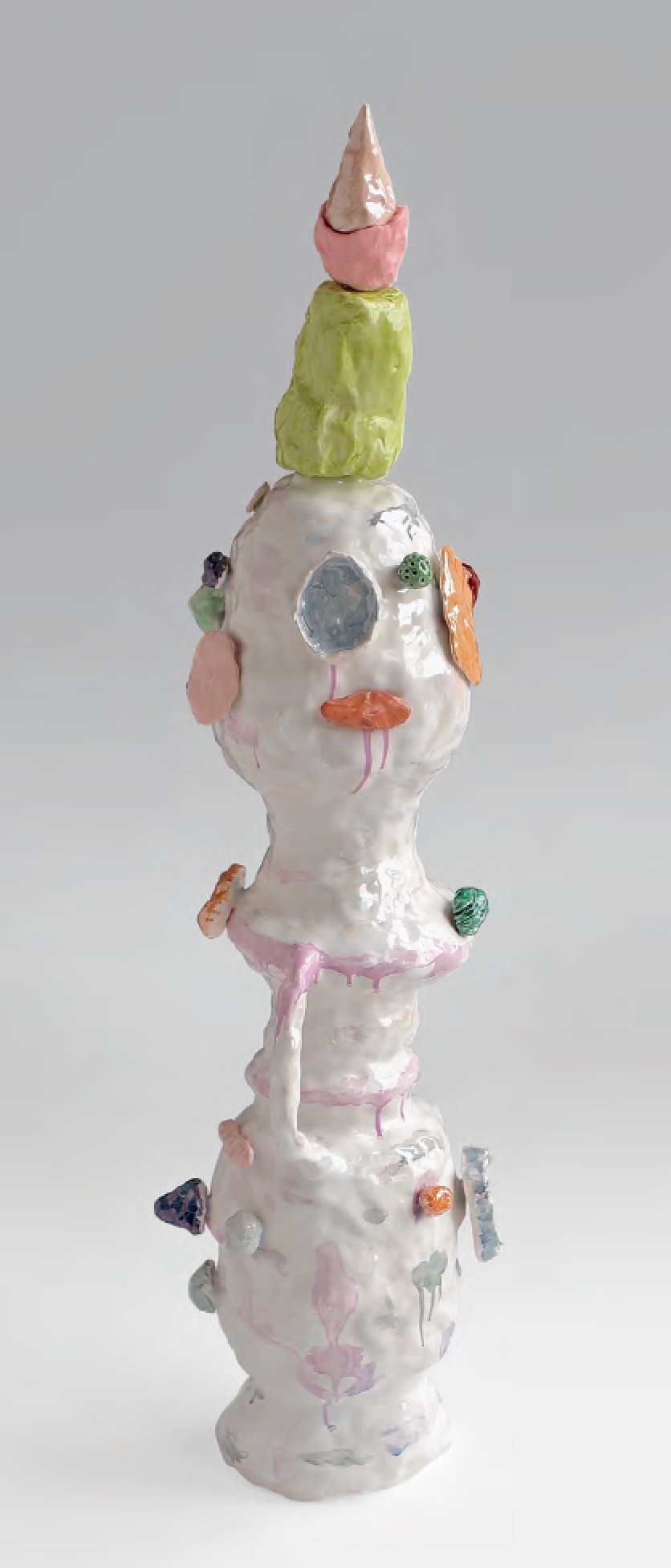 Mary Mary, 2015 Earthenware and various glazes - Lynda Draper