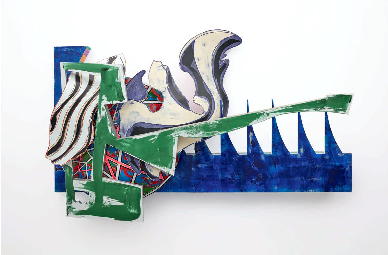 The Shark Massacre (1988) by Frank Stella