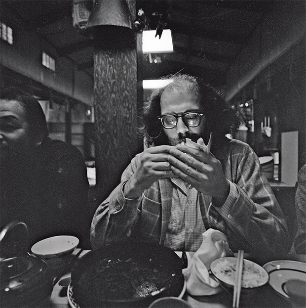 Allen Ginsberg photographed by Ettore Sottsass, San Francisco, USA 1965