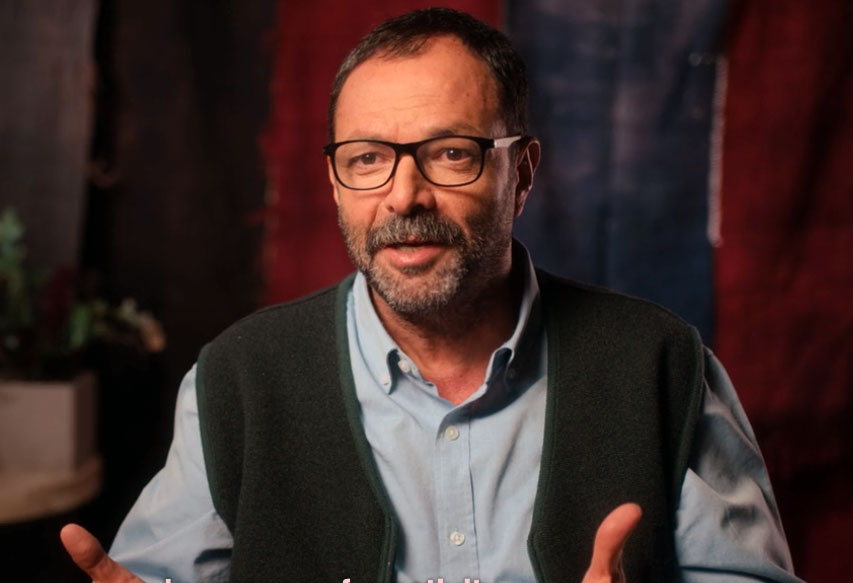 Musa Dağdeviren, author of The Turkish Cookbook, in The Chef's Table. Image courtesy of Netflix