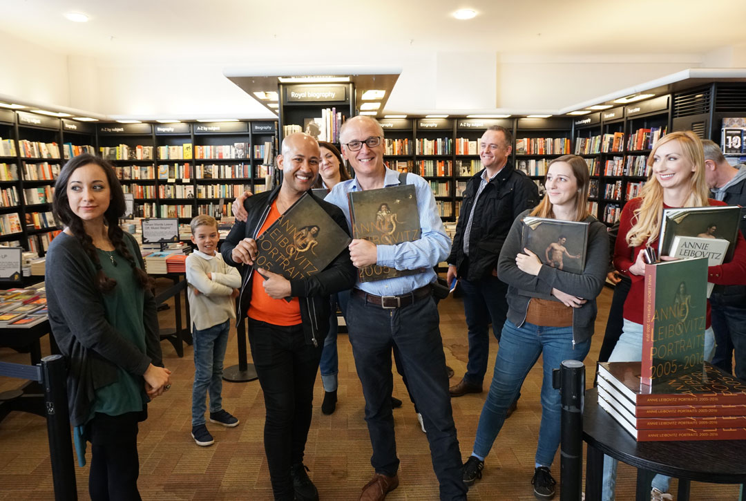 The crowd at Waterstones - Photo Bonnie Beadle