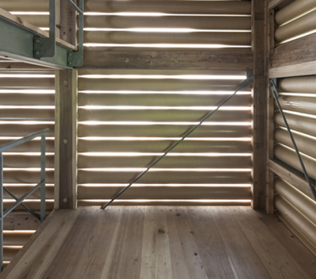 Yakushima Takatsuka Lodge by Shigeru Ban Architects